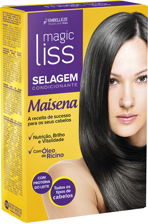 Embelleze lança Magic Liss Selagem Condicionante Maisena